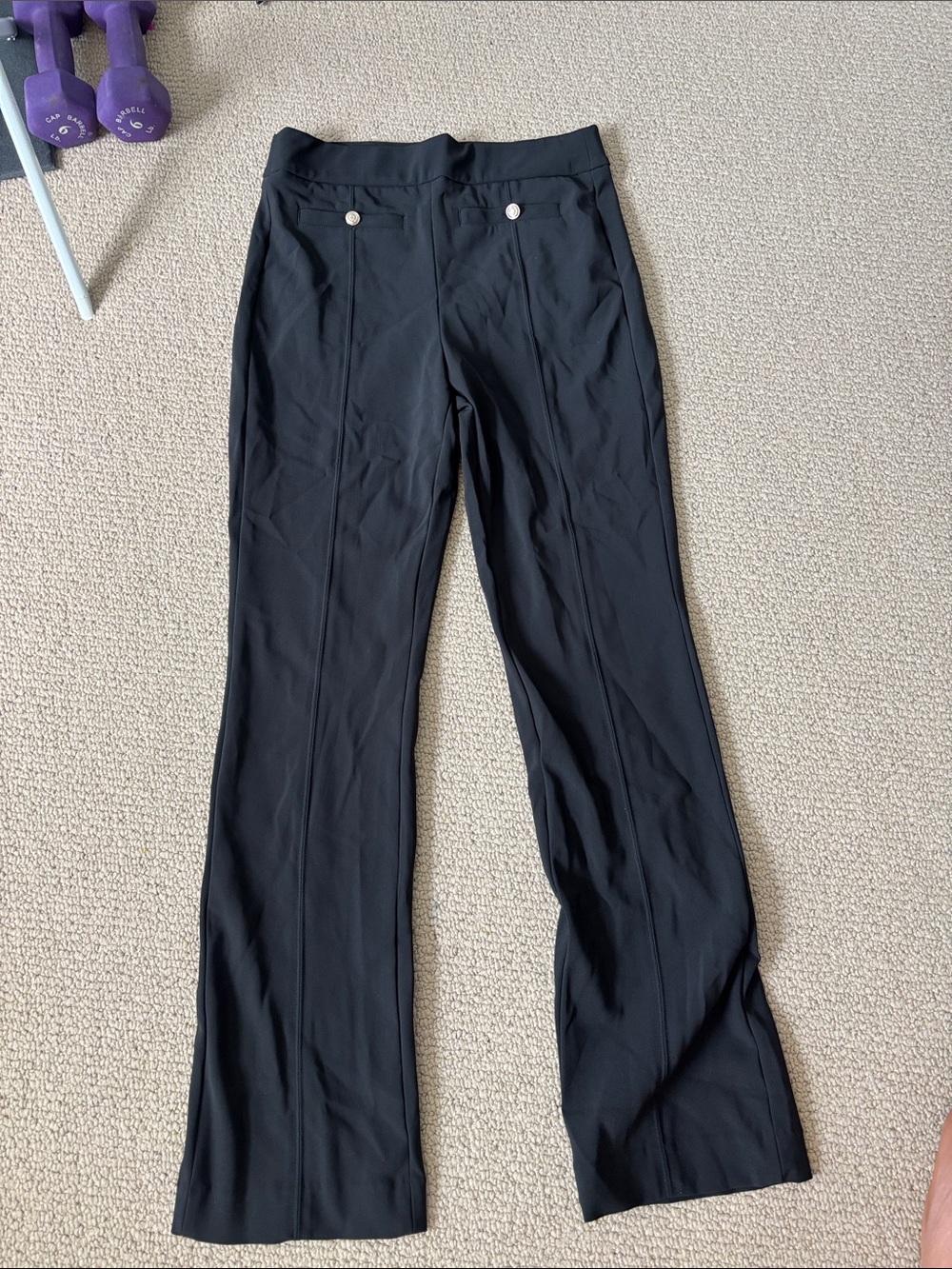 Women's Black Flare Pants